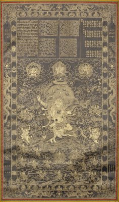 图片[1]-Weide Auspicious Mother of Heaven Thangka-China Archive